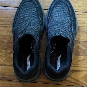 Men's navy blue and gray Slip-On Shoes